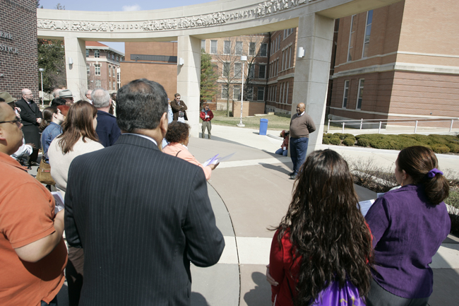 Multicultural event outside of CME