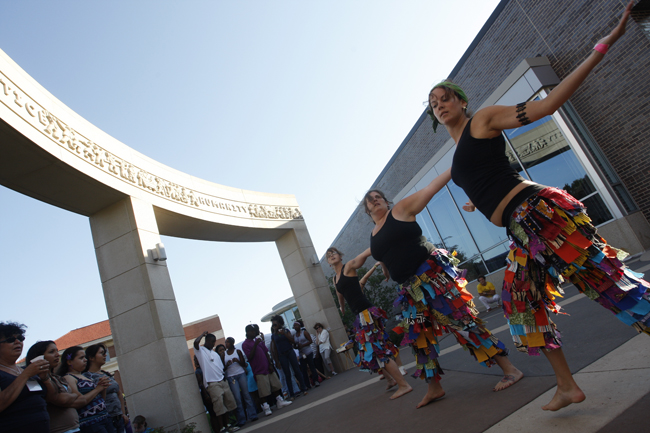 Multicultural event outside of CME